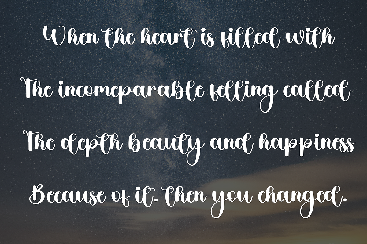 Timeday, a Handwritten Font by InermediaSTUDIO (Photo 2 of 7)