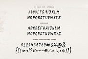 Hack Brush & SVG Font, a Handwritten Font by Cruzine (Thumbnail 5 of 8)