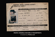 Criminal Record & Fingerprints, a Graphic by Pixflow (Thumbnail 3 of 9)