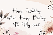 Smile | Script Font, a Script Font by Scratchones (Thumbnail 5 of 8)