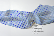 Monochrome Moth and Floral Seamless, a Pattern Graphic by Little Creative Scribbles (Thumbnail 6 of 8)