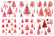 Christmas Glitter Digital Paper Pack, a Pattern Graphic by SinaCreation (Thumbnail 3 of 6)