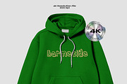 Pullover hoodie mockup, a Hoody Mockup by Barmecide Mockup Studio (Thumbnail 2 of 3)