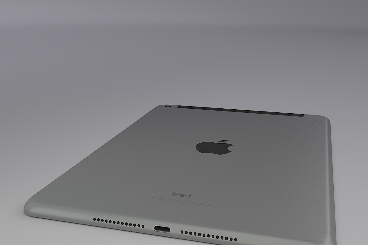 Apple iPad 9.7 Wi-Fi + Cellular 3D, an Object 3D Model by XYZ Space (Photo 11 of 17)