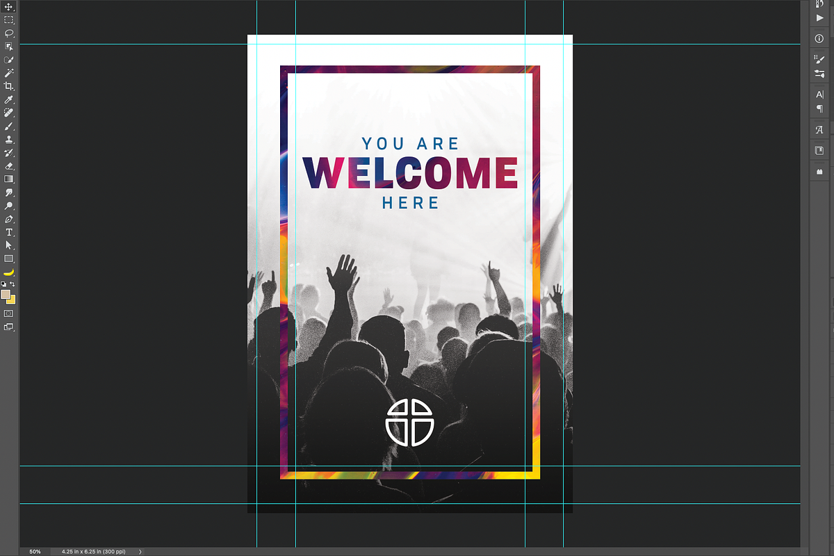 Connection Card Welcome Prayer New, a Print Template by Sync Design Soultions (Photo 5 of 5)