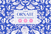 Orient Ornament Floral Pattern, a Pattern Graphic by likorbut (Thumbnail 1 of 14)