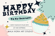 BOOMERANG Midcentury Modern Font, a Slab Serif Font by MALA HORA ARTIST STUDIO ✨ (Thumbnail 11 of 18)
