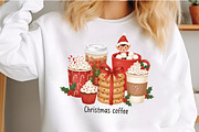Christmas Coffee Sublimation PNG, an Illustration by Craft Nest (Thumbnail 6 of 6)