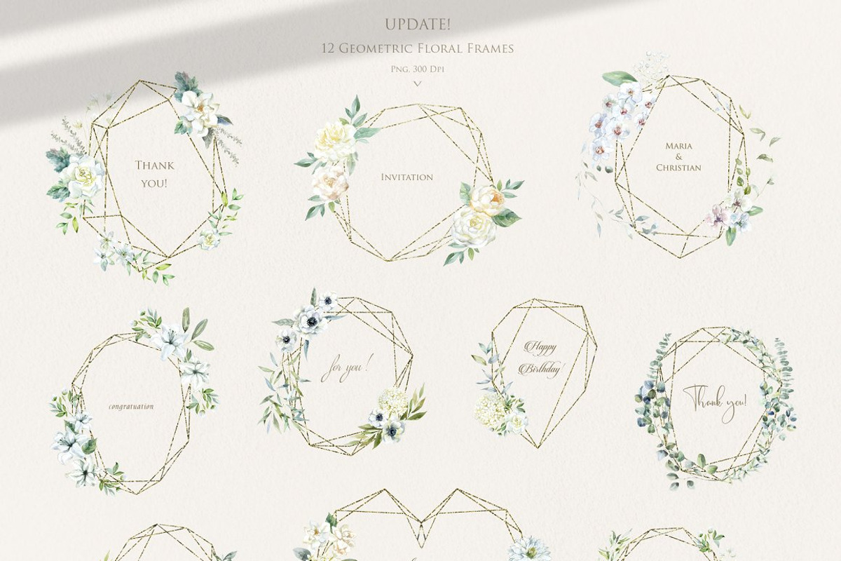 White & Gently Wedding Collection., a Seasonal Illustration by Designwork (Photo 3 of 22)