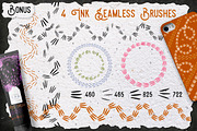 Vintage Ice Cream Ink Brushes, a Brush Add-On by Fluffy Unicorn (Thumbnail 6 of 8)