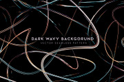 Dark Wavy Backgorund, a Texture Graphic by MalyskaStudio (Thumbnail 1 of 6)
