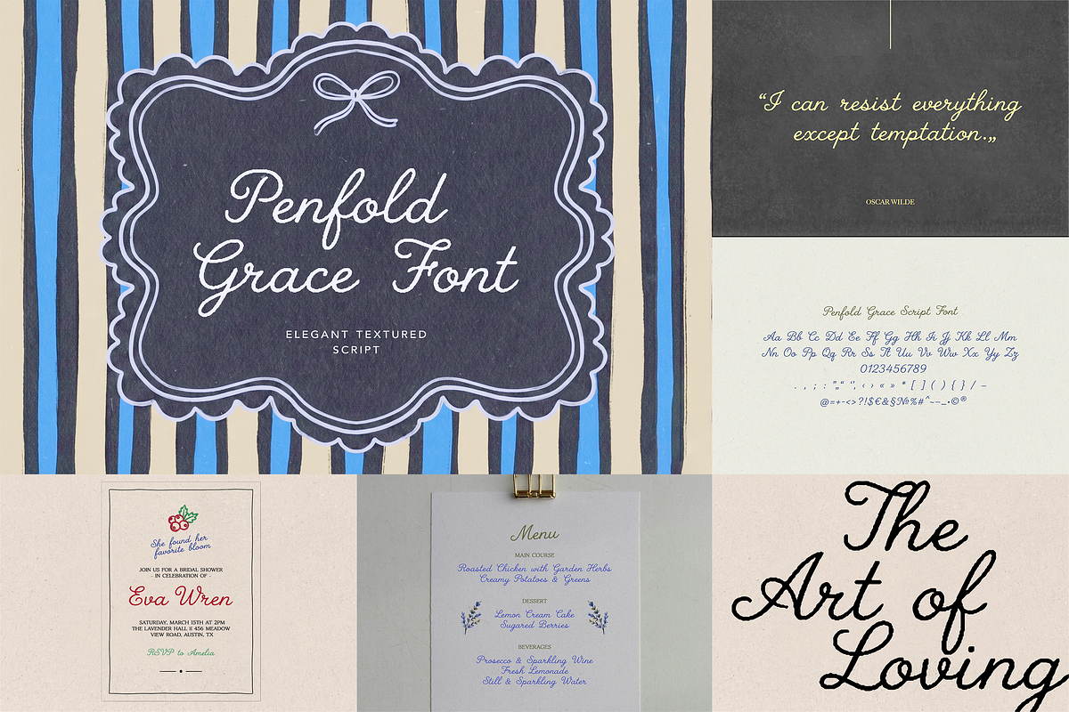 Old Money Luxury Font Collection, a Serif Font by gafaroff studio (Photo 14 of 19)