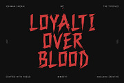 Ichiman Shokai Horror Scary Typeface, a Handwritten Font by Maulana Creative (Thumbnail 3 of 7)