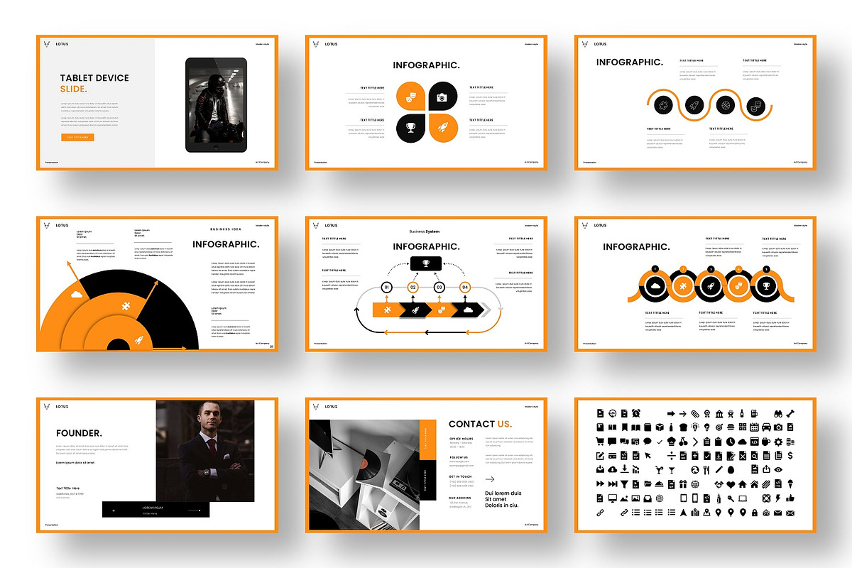 Lotus - Business Google Slide, a Presentation Template by Dens Creative Studio (Photo 5 of 6)