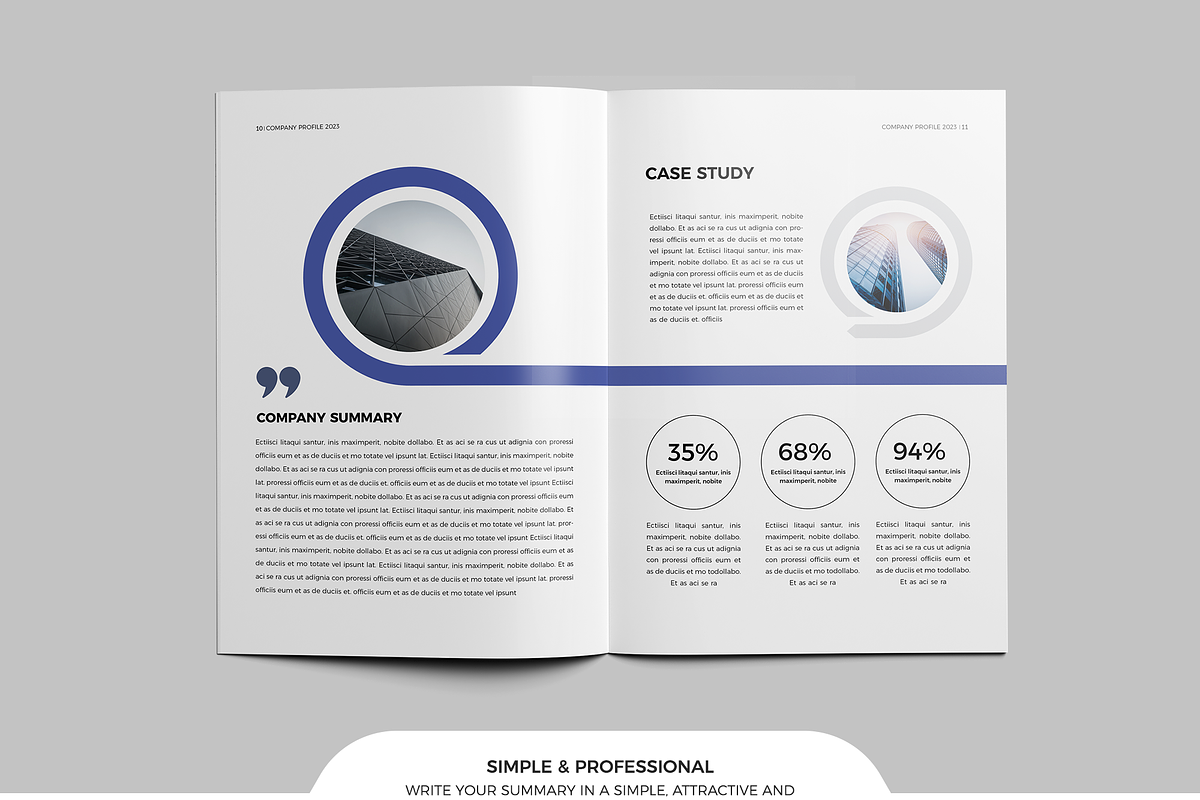 Canva Company Profile, Docx |PPT| ID, a Brochure Template by Template Zone (Photo 8 of 12)