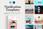 Notification Templates for Instagram, a Social Media Template by Roger Coles (Thumbnail 1 of 7)