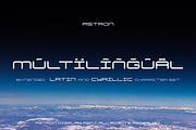 Astron Display Font, a Sans Serif Font by alpercakici (Thumbnail 2 of 8)