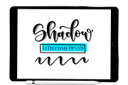 Shadow Procreate Lettering Brush, a Brush Add-On by Blue Strawberry Studio (Thumbnail 1 of 5)