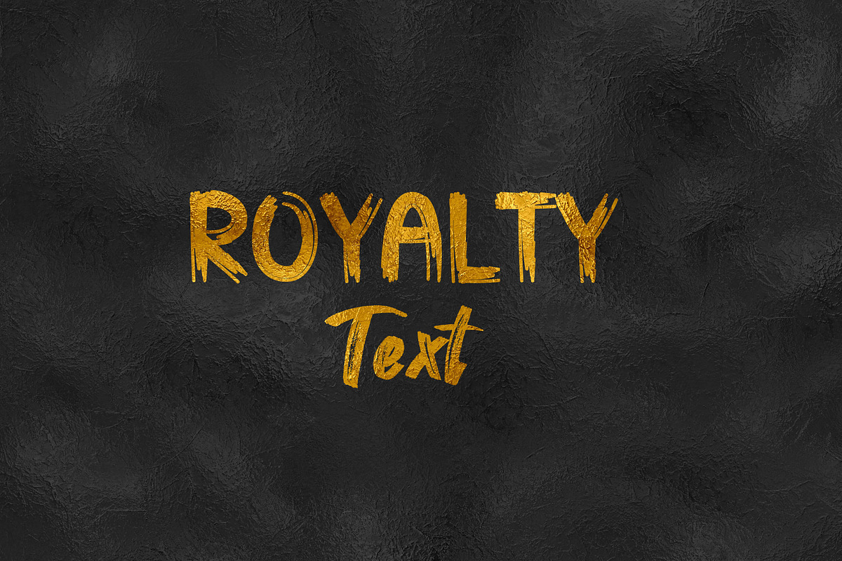 Gold Foil Photoshop Text Effect, a Layer Style Add-On by MRI STUDIO (Photo 4 of 29)