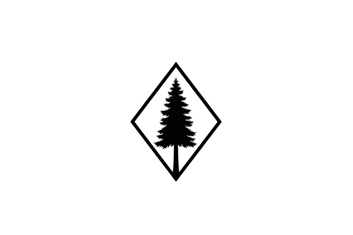 Geometric Pine Tree Emblem Bundle, an Illustration by Creativeshirt (Photo 17 of 31)