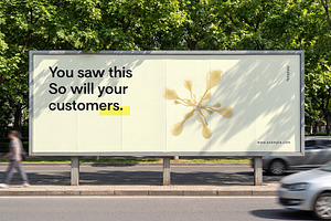 Outdoor Billboard Advertising Mockup, an Advertising Mockup by graphypix