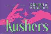 Kushers Modern Serif Display Font, a Serif Font by timelesstype.co (Thumbnail 1 of 20)