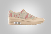 Nike Air Max 1 - Mockup, an Advertising Mockup by XFeatures (Thumbnail 3 of 10)