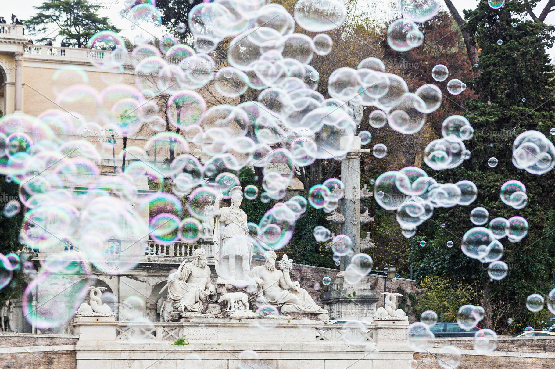 Soap bubbles in Rome, an Arts & Entertainment Photo by BOOCYS