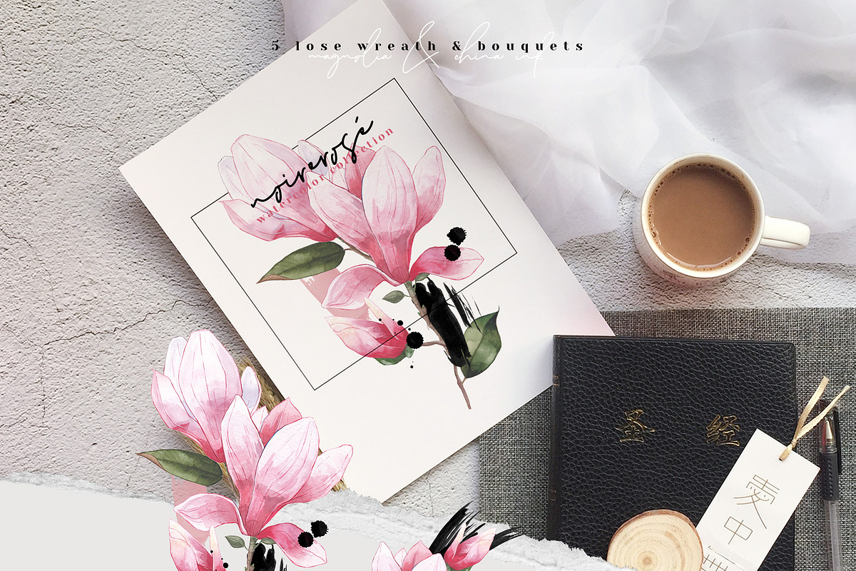 Magnolia & Cranes | Tropical Japan, an Illustration by January Bloom (Photo 6 of 17)