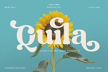Quila - Classy Retro Font