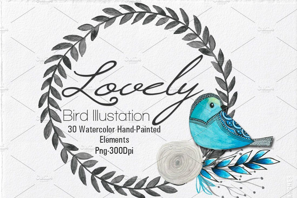 Watercolor Mega Bundle, an Illustration by Li Zamperini (Photo 6 of 43)