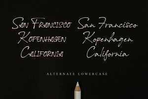 Ballpoint Signature Font