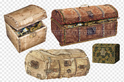 Vintage Treasure Chest Clipart, an Illustration by Secret Helper (Thumbnail 5 of 8)