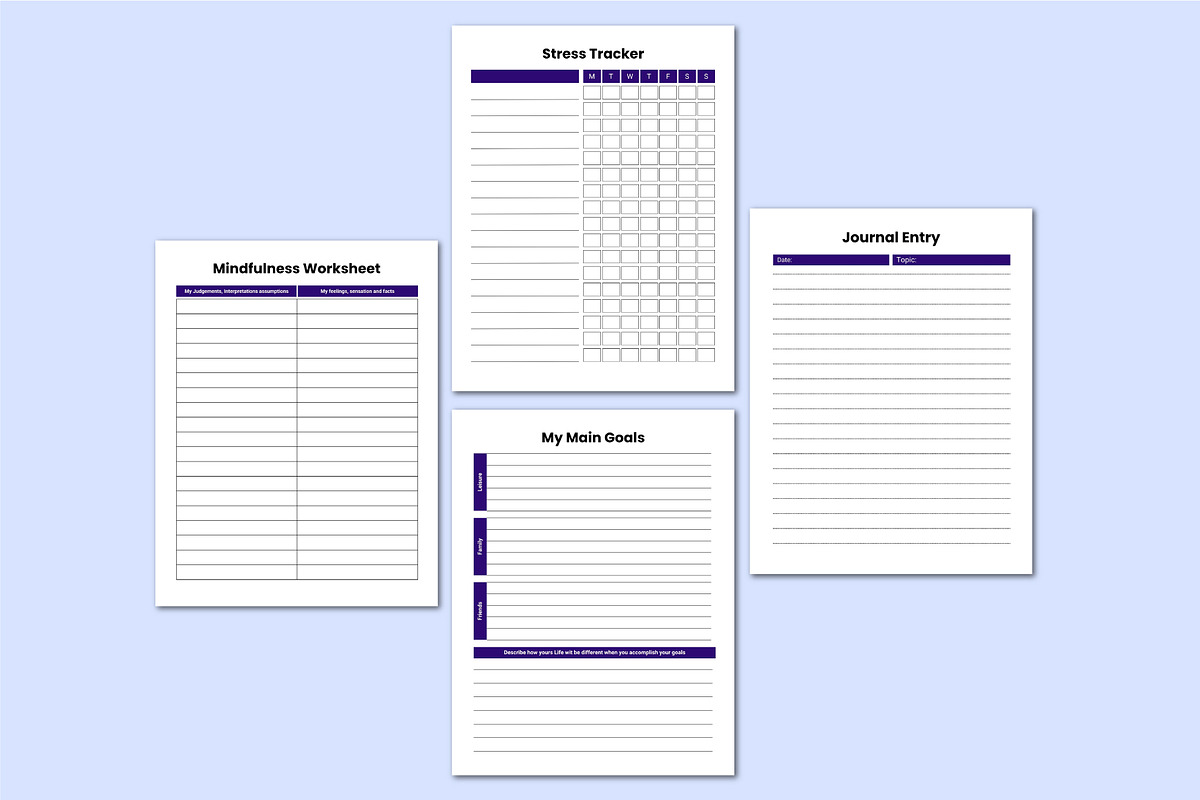 2026 Wellbeing & Clarity Workbook preview 3