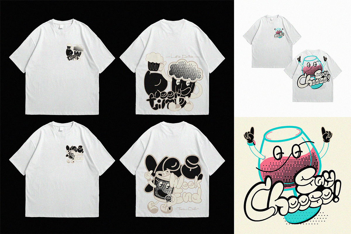 Retro Mascot Pack ; Vol.1 - Vol.3, a Graphic by 159room.studio (Photo 6 of 7)