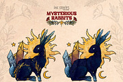 Mysterious Rabbits, an Animal Illustration by Ink Stories (Thumbnail 20 of 29)