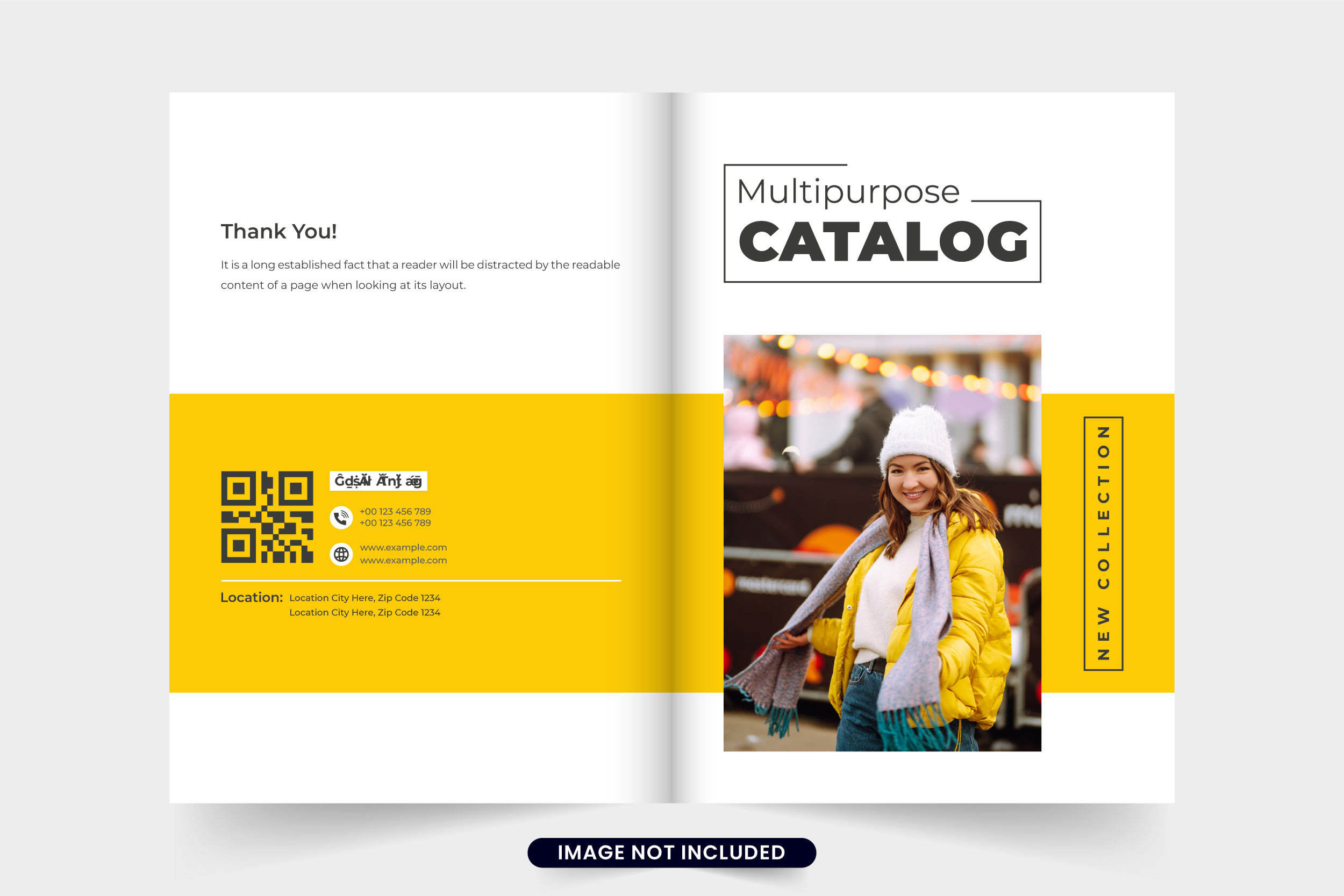 Creative Fashion Brand Catalog Cover by Iftikhar Alam  Creative Market