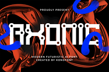 Axonic – Modern Futuristic AI Font