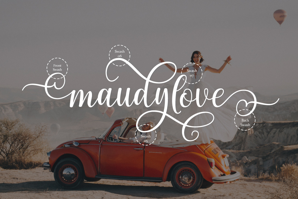 Maudy Love, a Script Font by Cut Story (Photo 6 of 8)