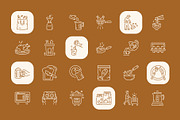 Kitchen Icon Art Set, an Outline Icon by Prosymbols (Thumbnail 6 of 6)