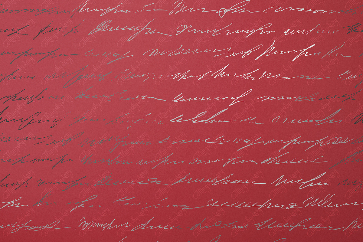 18 Seamless Black Handwriting PNG, a Pattern Graphic by ThingsbyLary (Photo 7 of 10)