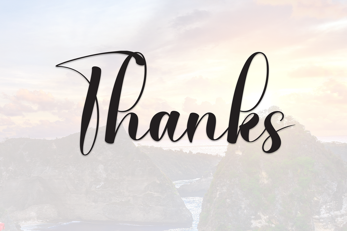 Wonderful | Script Font, a Handwritten Font by Scratchones (Photo 9 of 9)