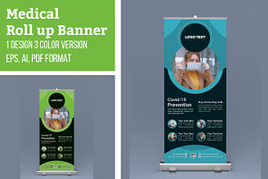 Creative Heath Care Roll Up Banner