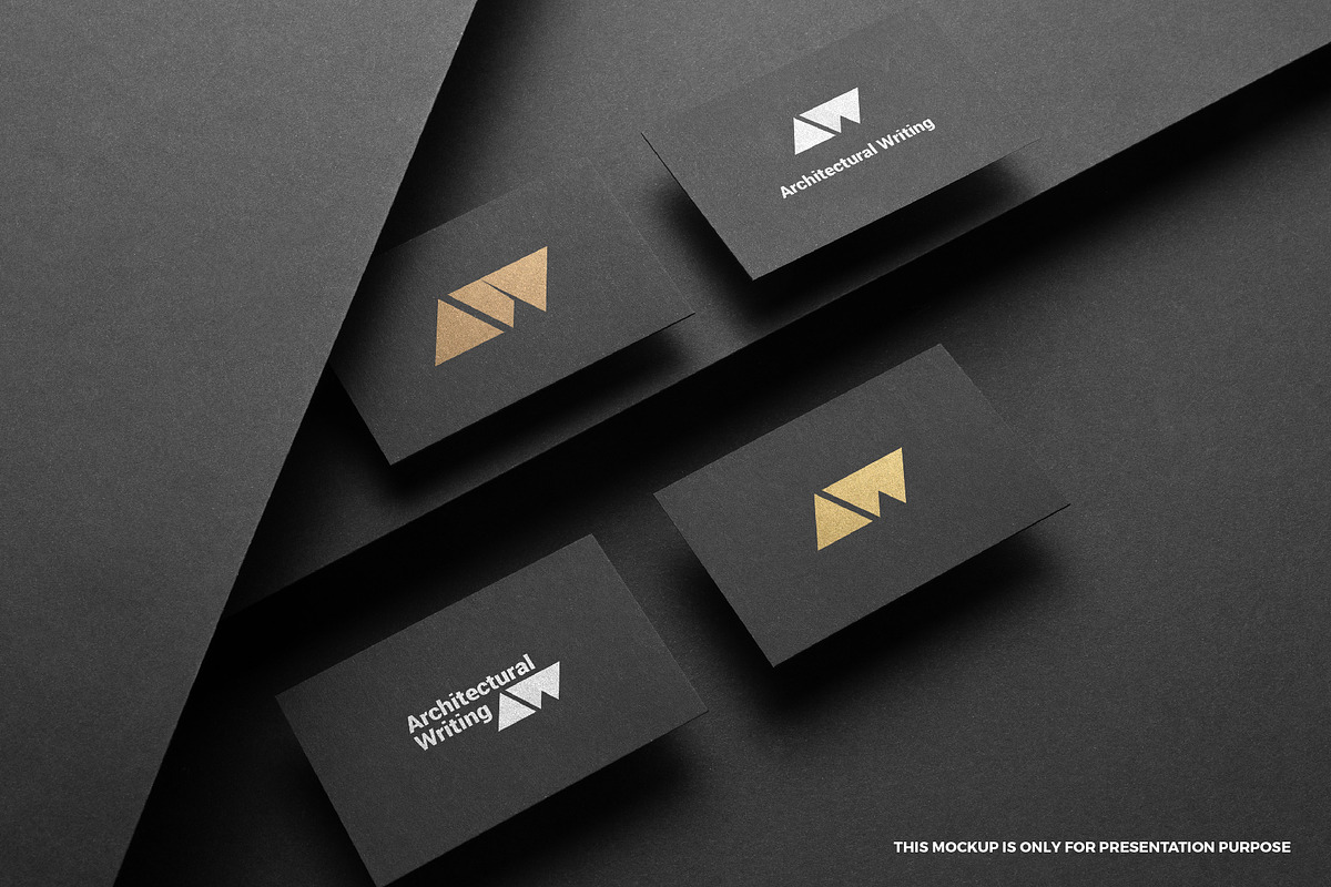 AW geometric monogram, a Branding & Logo Template by MuzaInspires (Photo 5 of 5)