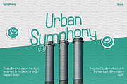Gladence – Condensed Tall Sans Serif, a Sans Serif Font by Vadovastd (Thumbnail 4 of 8)