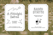 Meltopia Outline Retro Font, a Handwritten Font by Nonceni (Thumbnail 7 of 9)