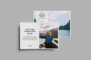 A5 Flyer Landscape Mockup, an Advertising Mockup by AndikaGraphic (Thumbnail 4 of 8)