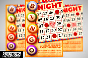 Bingo Night Flyer Template, a Flyer Template by XtremeFlyers (Thumbnail 1 of 2)