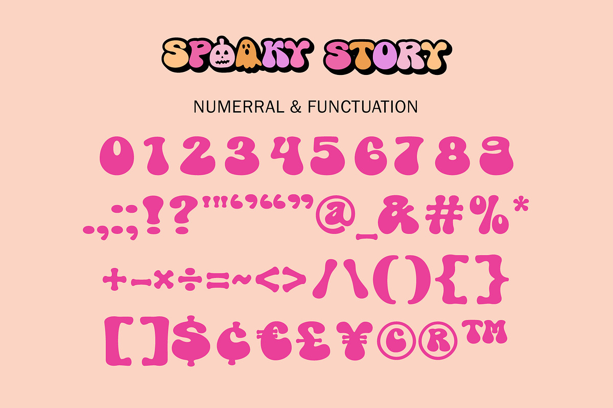 Spooky Story Font, a Handwritten Font by KengGraphic (Photo 10 of 11)