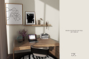Frame mockup template for poster, a Print Template by DSTUDIO888 (Thumbnail 3 of 4)